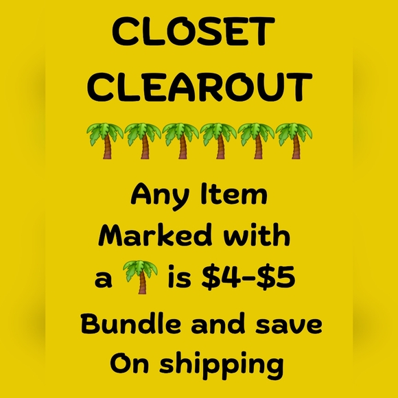 Closet Clearout All Items with A 🌴$4-$5 Each - Picture 1 of 1